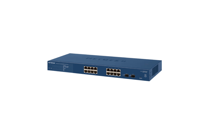 NETGEAR 16 - Port Gigabit Ethernet Smart Managed Pro Switch (GS716T - 300AJS) - SourceIT