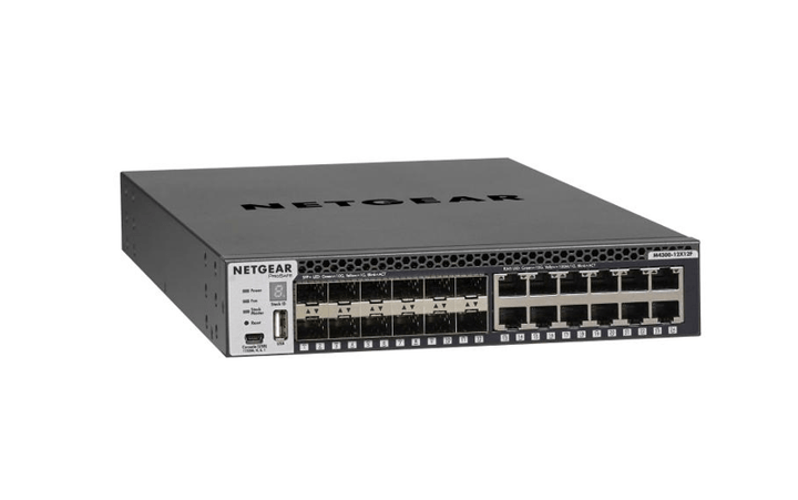 NETGEAR 24 - Port Fully Managed Switch M4300 - 12X12F (XSM4324S - 100AJS) - SourceIT