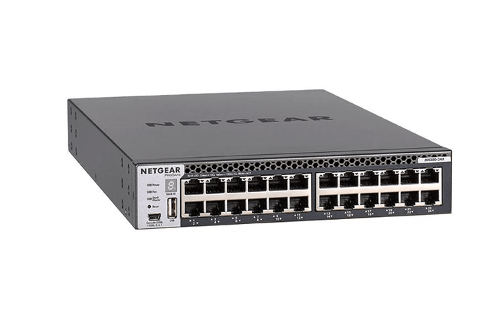 NETGEAR 24 - Port Fully Managed Switch M4300 - 24X 24x (XSM4324CS - 100AJS) - SourceIT