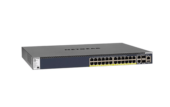 NETGEAR 24 - Port Fully Managed Switch M4300 - 28G - PoE+ (GSM4328PA - 100AJS) - SourceIT