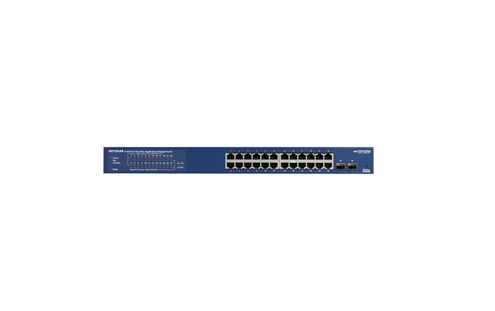 NETGEAR 24 - Port Gigabit Ethernet Smart Managed Pro PoE Switch (GS724TP - 300UKS) - SourceIT