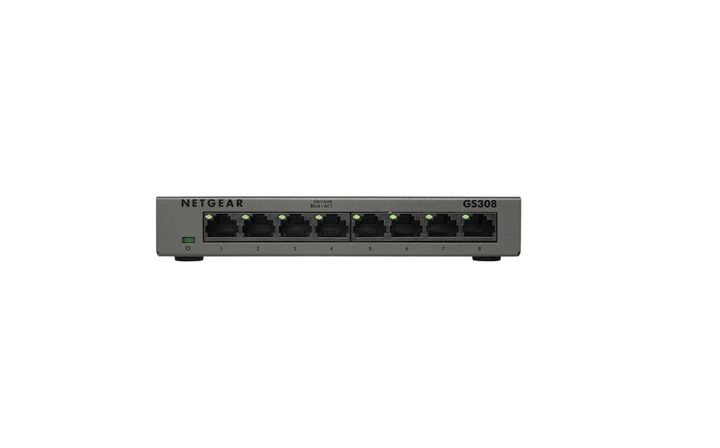 NETGEAR 8 - Port Gigabit Ethernet Unmanaged Switch (GS308 - 300UKS) - SourceIT