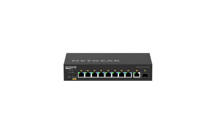 NETGEAR AV Line M4250 - 9G1F - PoE+ 8x1G PoE+ Managed Switch (GSM4210PD - 100UKS) - SourceIT