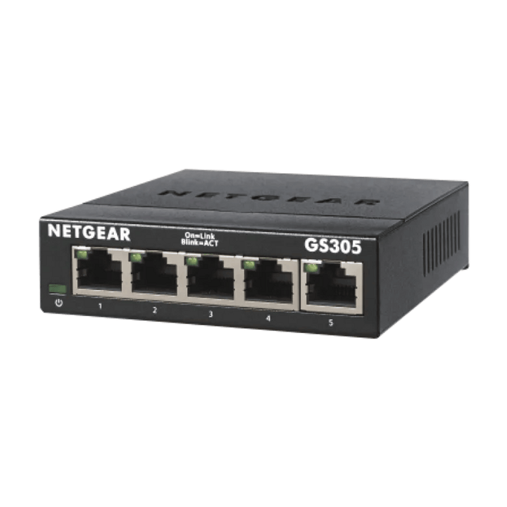 NETGEAR GS305 5-Port Gigabit Ethernet Unmanaged Switch