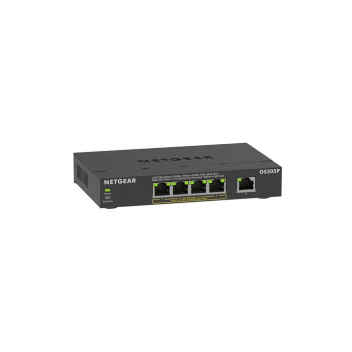 NETGEAR GS305P 5-Port Gigabit PoE+ Unmanaged Switch (GS305P-300UKS)