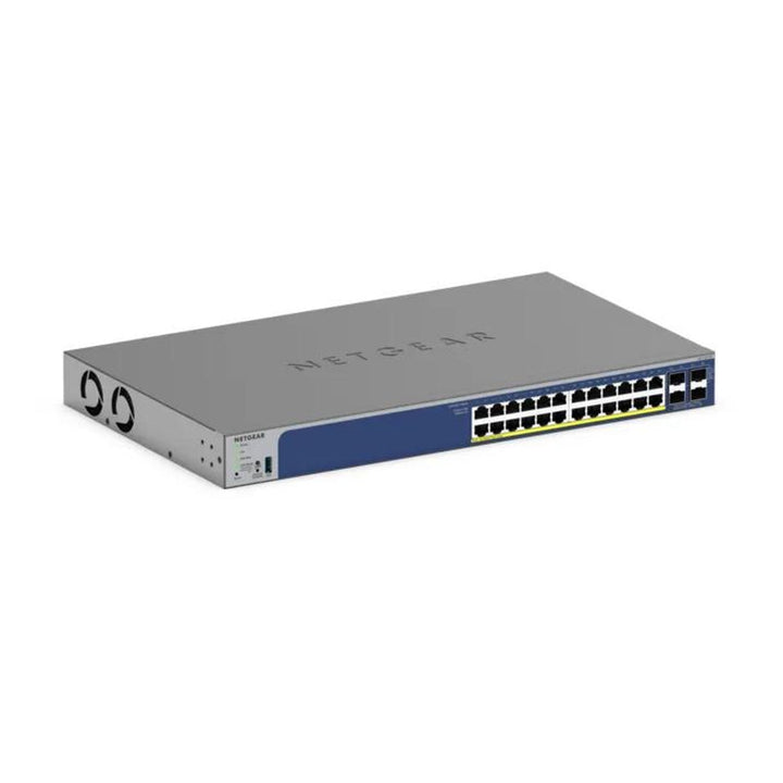 NETGEAR GS728TXP 28-Port Gigabit PoE+ Smart Switch with 4 x 10G SFP+
