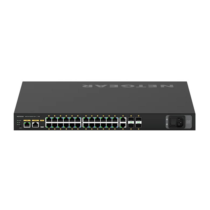 NETGEAR GSM4230P M4250-26G4F-PoE+ AV Line Managed Switch (GSM4230P-100EUS)