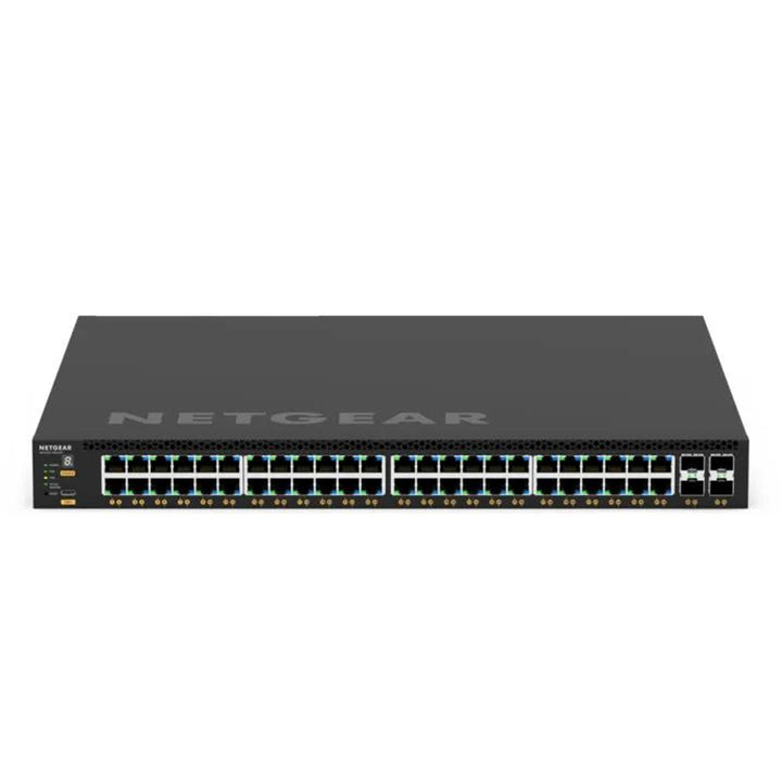NETGEAR M4350-48G4XF 48-Port Gigabit PoE+ Fully Managed Switch (GSM4352-100NES)