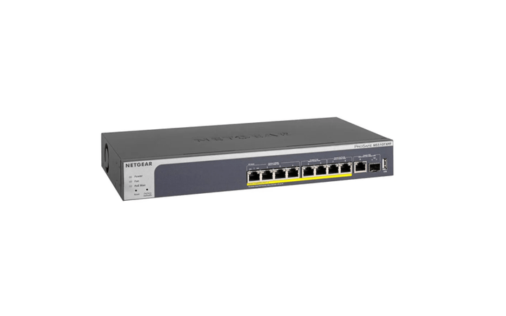 NETGEAR MS510TXPP 10 - Port Multi - Gigabit/10G Smart Managed Pro PoE Switch (MS510TXPP - 100EUS) - SourceIT