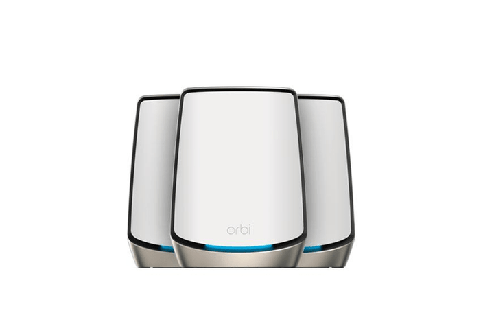 Netgear Orbi White Series Tri - Band WiFi 6 Mesh System (RBK863S - 100APS) - SourceIT