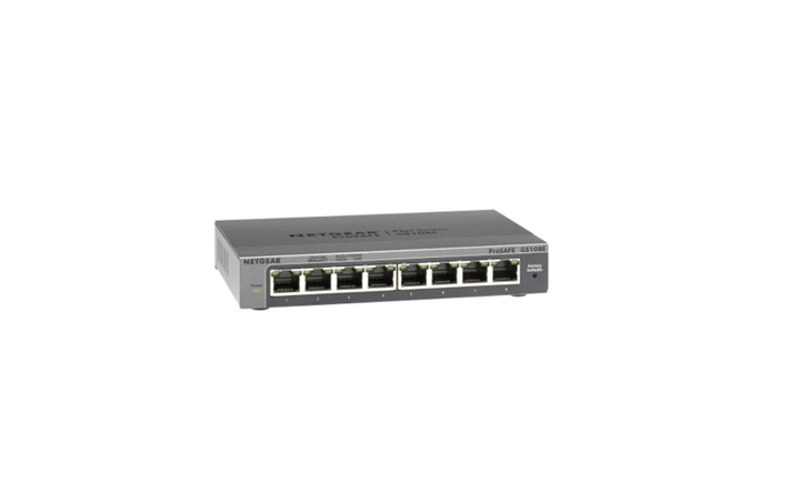 NETGEAR ProSafe 8 - Port Gigabit Unmanaged PLUS Switch (GS108E - 300UKS) - SourceIT