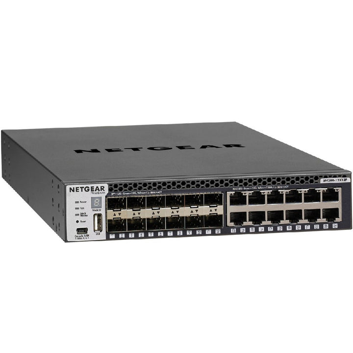 NETGEAR XSM4324S M4300-12X12F 24-Port 10G Stackable Managed Switch