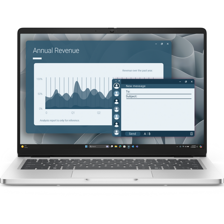 Dell Pro 14 PC14255 laptop - view 1