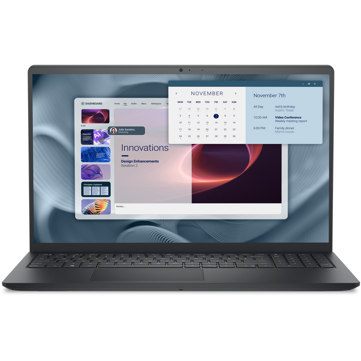 Dell Pro 15 Essential PV15250 laptop - Carbon Black, view 1
