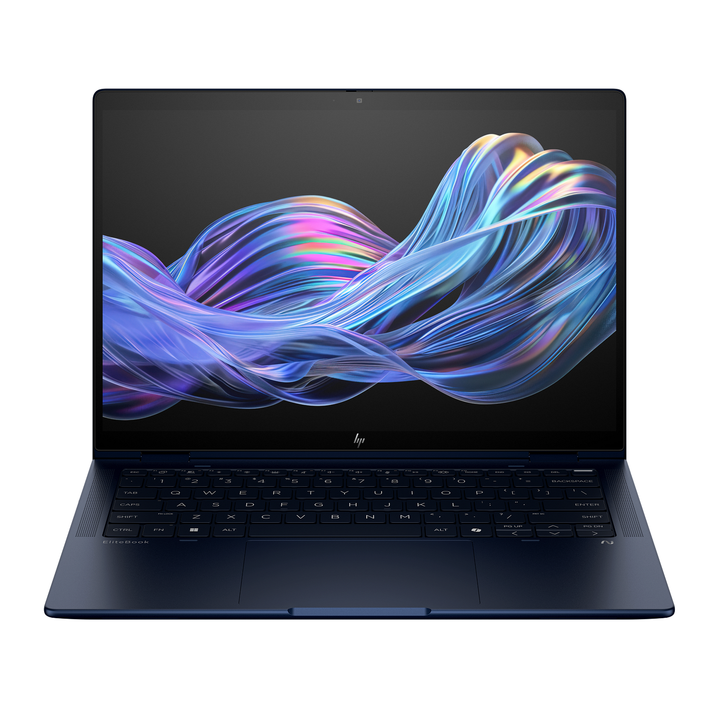 HP EliteBook X Flip G1i 14 U7-258V 32GB 1TB 5G Sure View 2-in-1 AI Notebook - center facing