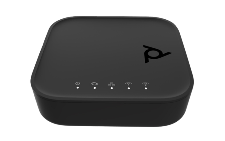 Poly ATA 402 2FXS Voice Port VoIP Adapter with Open SIP and Power Supply (8F3H5AA)
