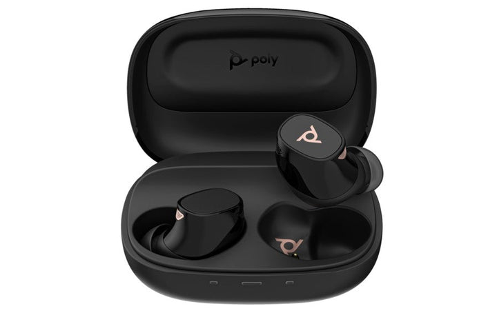 Poly Voyager Free 20 Black Earbuds + Charge Case (A28PTAA)