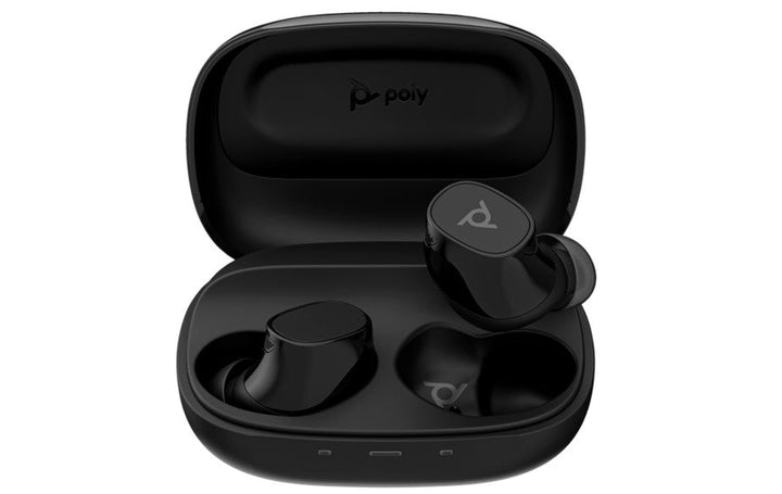 Poly Voyager Free 20 Gray Earbuds + Charge Case (A28PVAA)