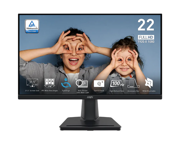 MSI PRO MP225 21.5" Full HD 100Hz IPS Business Monitor