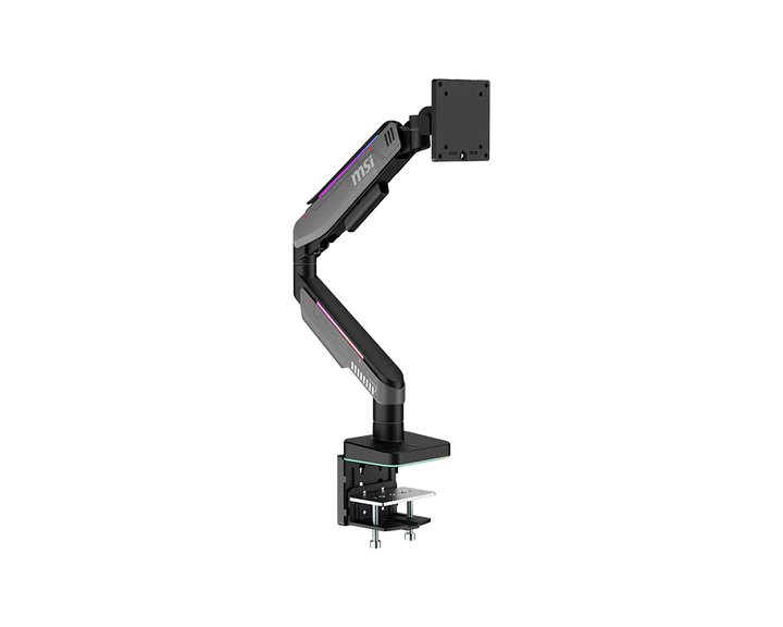 MSI MPG MT201RG RGB Single Monitor Arm for 17"-49" Screens, up to 20kg