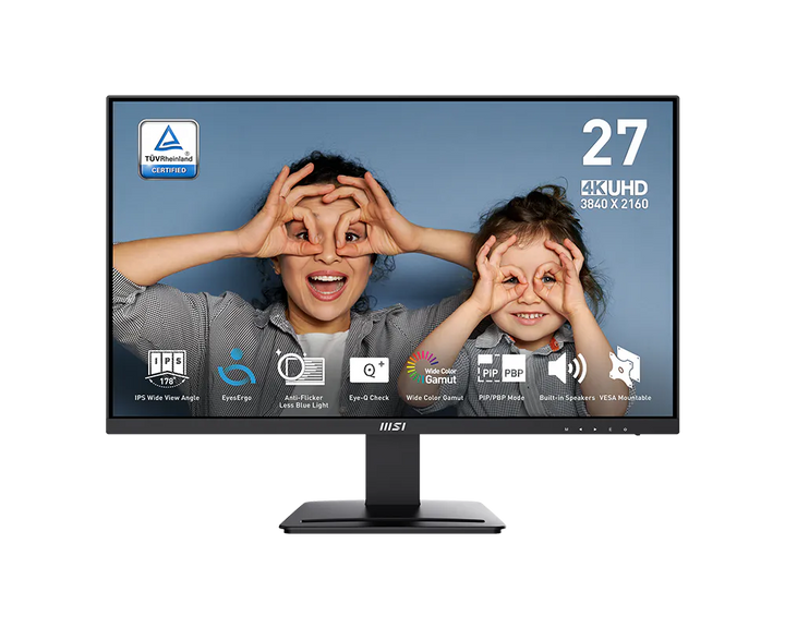 MSI PRO MP273U 27" 4K UHD 60Hz IPS Business Monitor