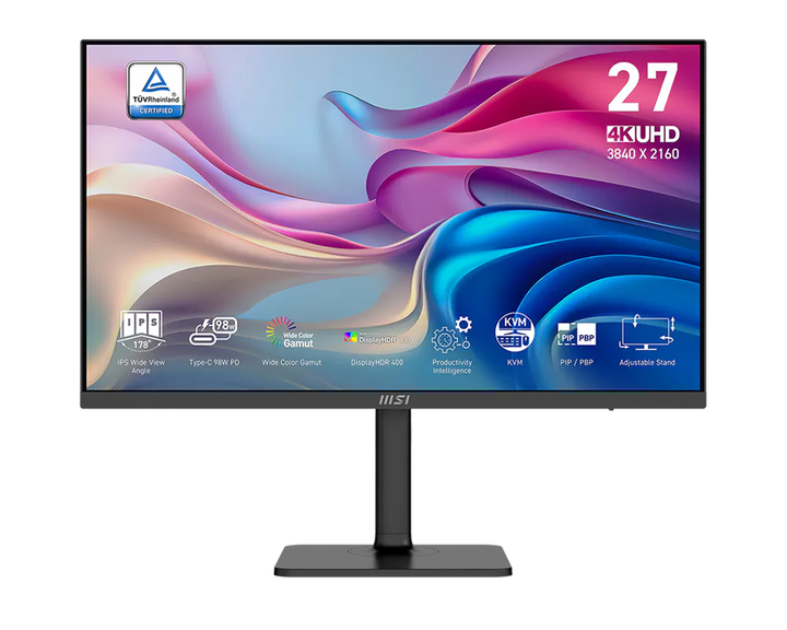MSI Modern MD272UPHG 27" 4K UHD 60Hz IPS Business Monitor