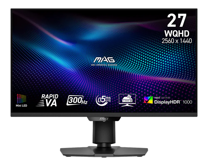 MSI MAG 274QPF X30MV 27" WQHD 300Hz Mini-LED Gaming Monitor