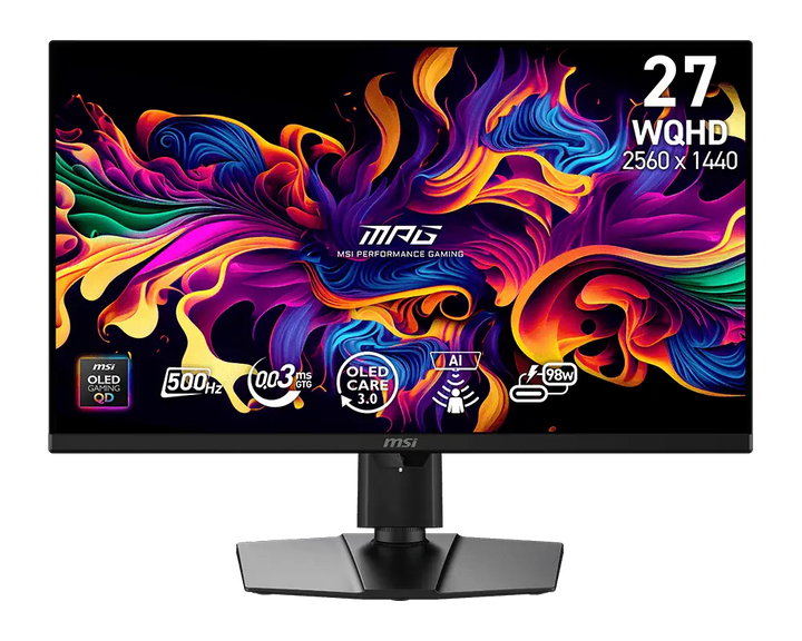MSI MPG 271QR QD-OLED X50 26.5" WQHD 500Hz Gaming Monitor