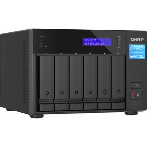 QNAP TVS - h674T - i5 - 32G 6 - bay Desktop NAS