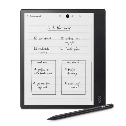 Rakuten Kobo Elipsa 2E 10 inch Bundle (N605 - KU - BK - K - BU)