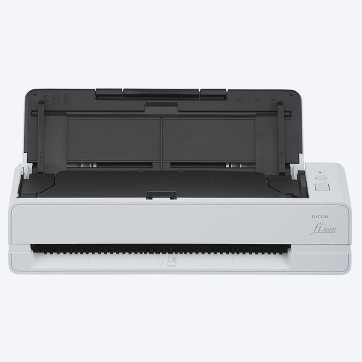Ricoh fi-800R compact A4 duplex scanner, front view