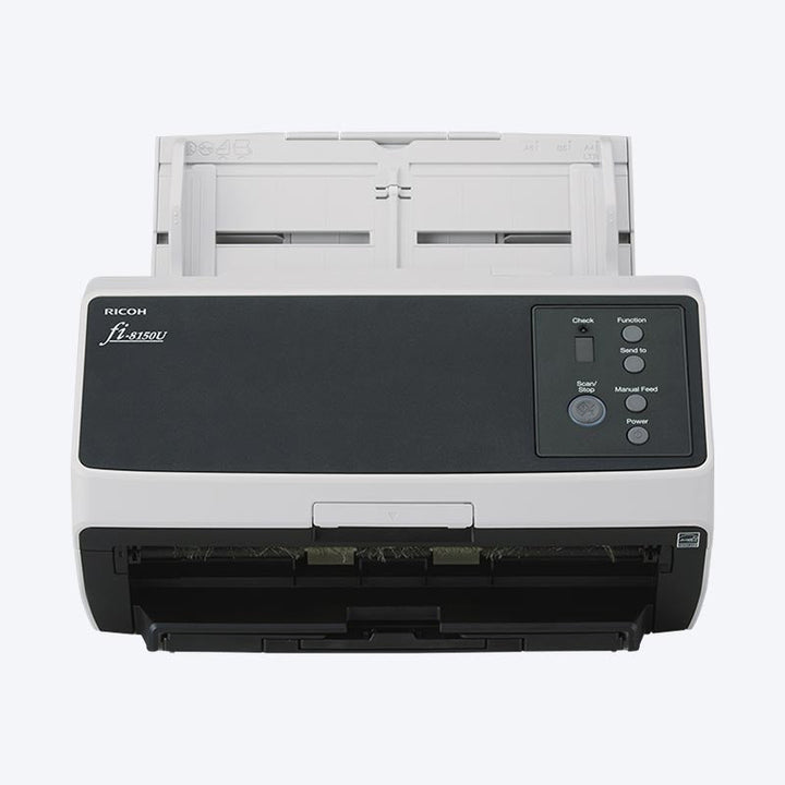 Ricoh fi-8150U A4 duplex document scanner, front view