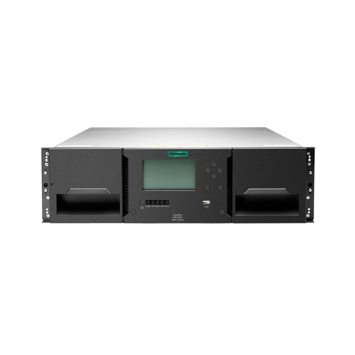 HPE StoreEver MSL3040 Scalable Library Base Module with LTO-9 Ultrium 45000 SAS Drive and 20 LTO-9 Cartridges