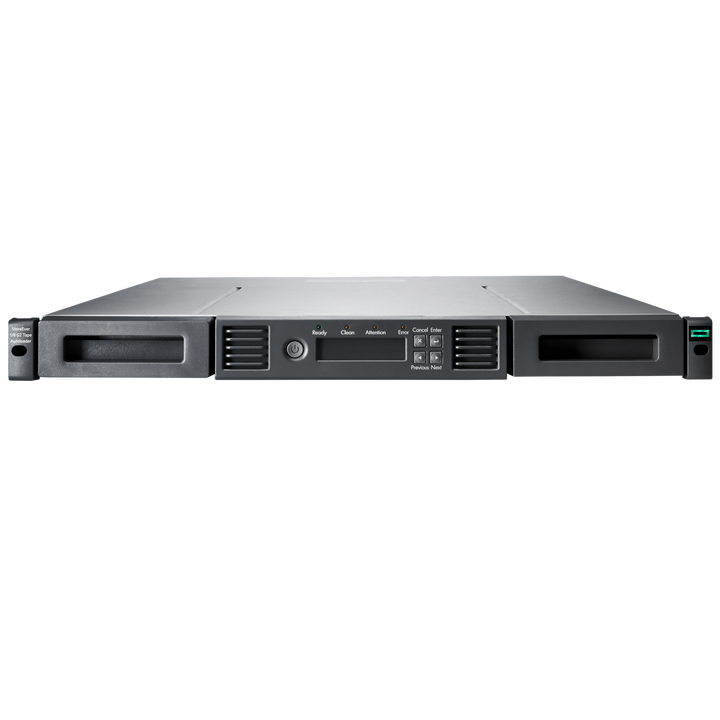 HPE StoreEver MSL 1/8 G2 Tape Autoloader bundle with LTO-8 SAS drive