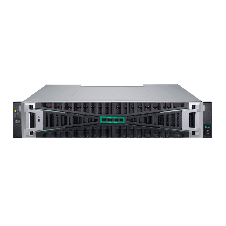 HPE MSA 2070 SFF 2x10/25GbE iSCSI 4-port Controller 12x3.84TB SSD 4x10Gb iSCSI XCVR 46TB Storage Array