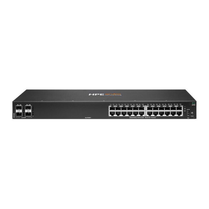 HPE Aruba Networking CX 6000 24G 4SFP Switch R8N88B