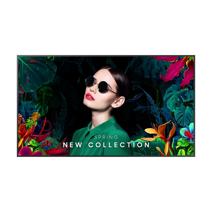 Samsung QM55C 55" 4K UHD smart signage display - front view