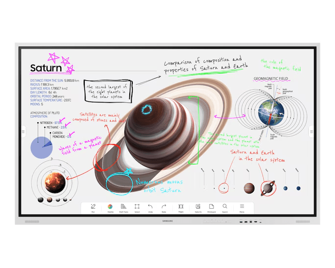 Samsung WM85A Flip 3 75" Digital Flip Chart (LH85WMAWLGCXXS)