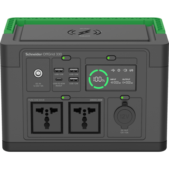 Schneider OffGrid Portable Power Station 330