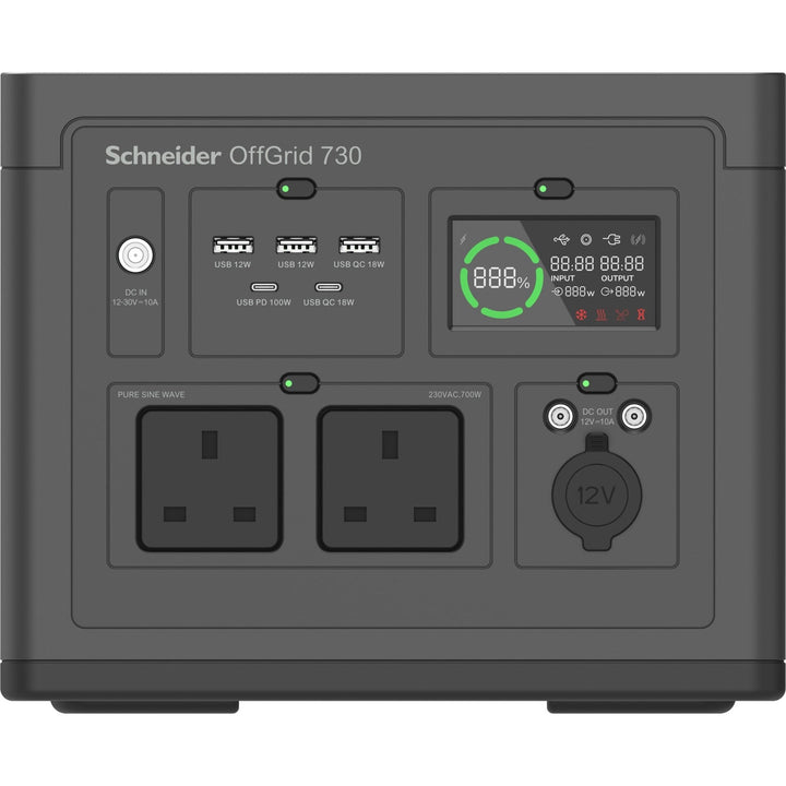 Schneider OffGrid Portable Power Station 730