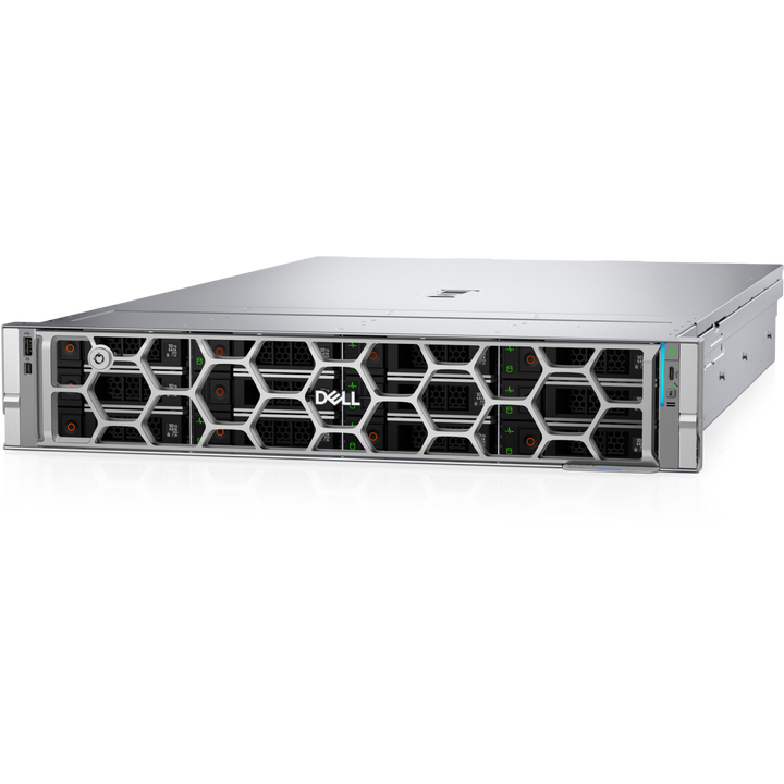 Dell PowerEdge R570 2U rack server - angled view