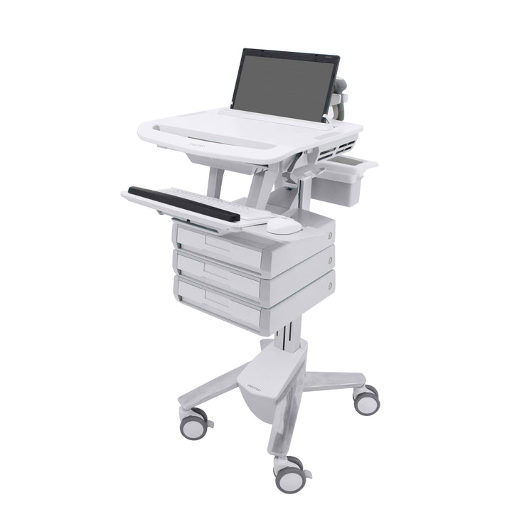 Ergotron StyleView® Laptop Cart, 3 Drawers (1x3) (SV43-1130-0)