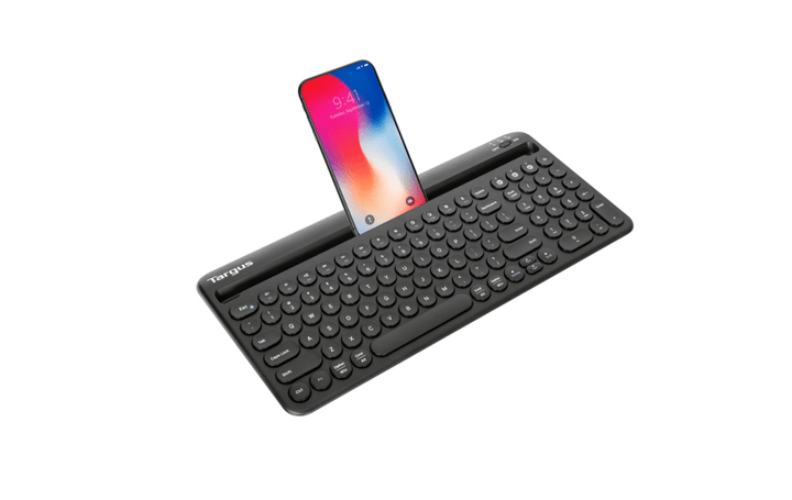 Targus Antimicrobial Bluetooth Keyboard with Tablet/Phone Stand (AKB867AP - 51) - SourceIT