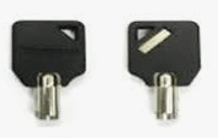 Targus Master Key for ASP65MKUSX - 25 - 60 (2 pcs) (ASK65MKUSX - 2 - 60) - SourceIT