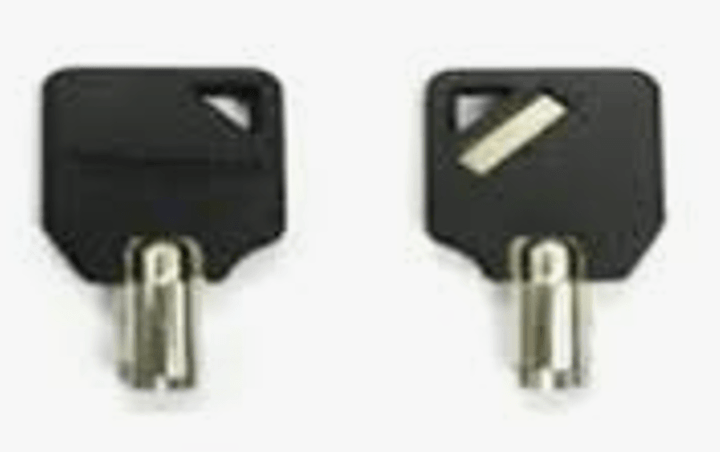 Targus Master Key for ASP70MKGLX - 25 - 60 (2 pcs) (ASK70MKGLX - 2 - 60) - SourceIT