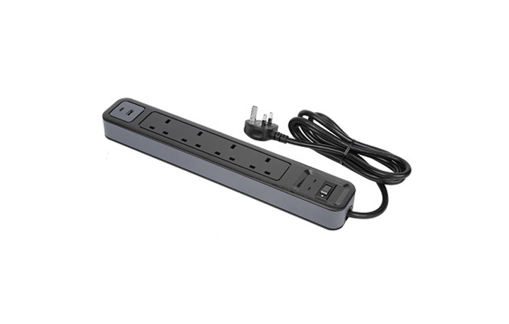 Targus Smart Surge 4 Plus with USB - C PD Port (APS2001AP - 50) - SourceIT
