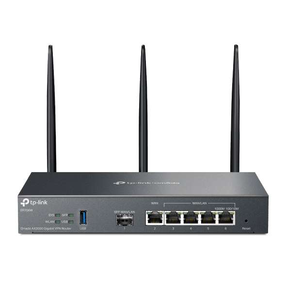 TP - Link Omada AX3000 Gigabit VPN Router (ER706W)