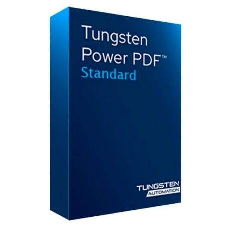 Tungsten Automation Power PDF 2025 Standard