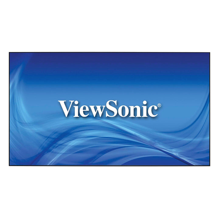 ViewSonic BCP100 100" BrilliantColorPanel ambient-light-rejecting screen front view