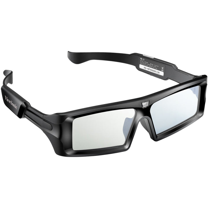 ViewSonic PGD250 rechargeable DLP Link 3D glasses view 1